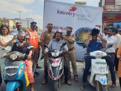 Kauvery Hospitals - Outdoor MIME Activation for Awareness on World Head Injury Day 2025