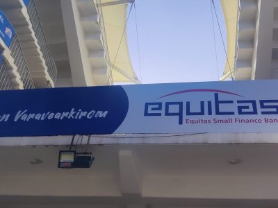 EQUITAS -  Stadium Branding at Chepauk, Chennai
